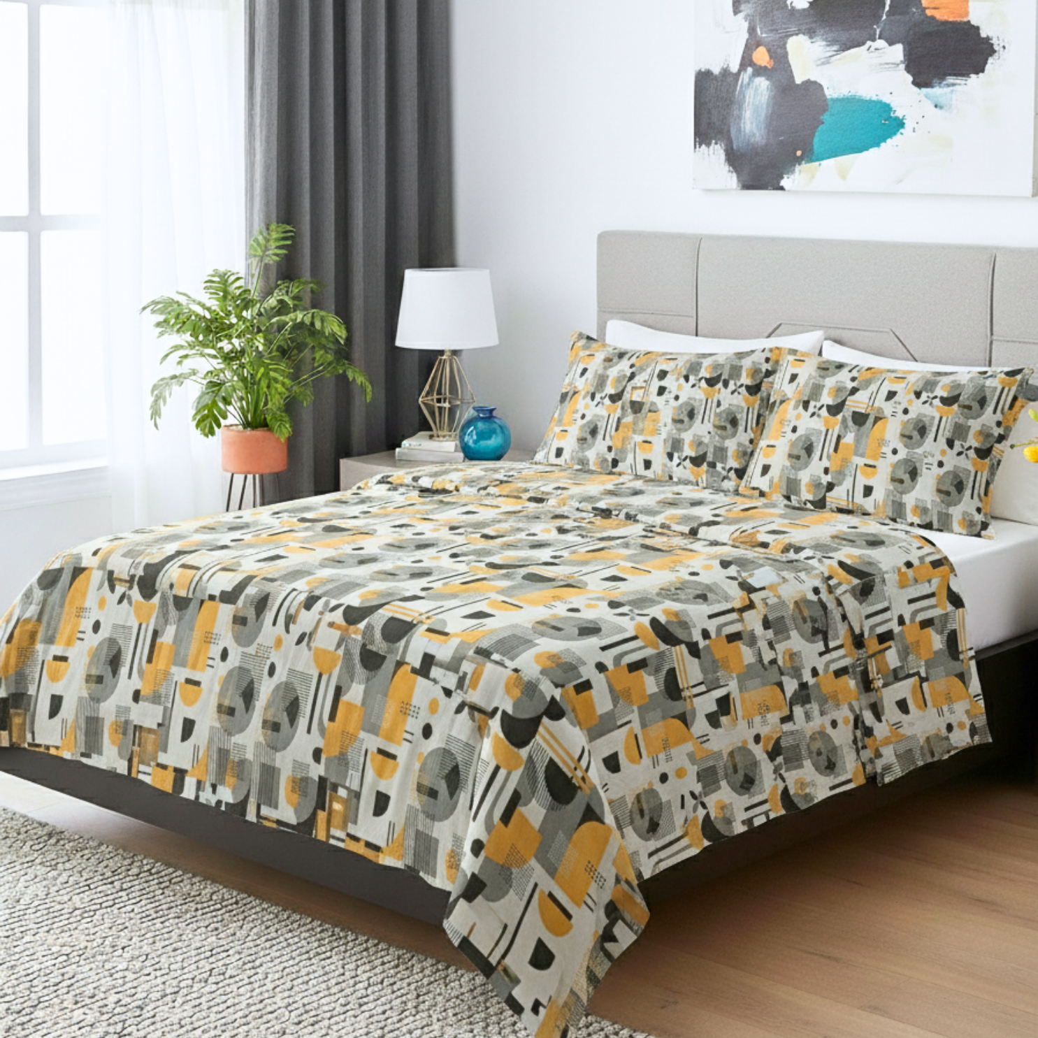 JUEGO DE SABANA PIEL DURAZNO DISEÑO