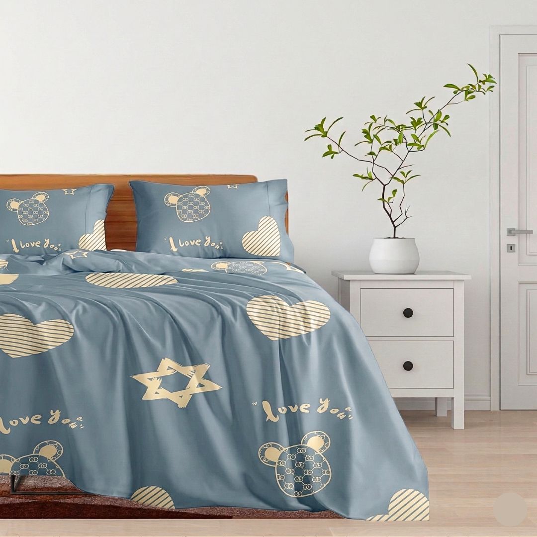 SABANA ALGODÓN PERCAL KIDS SENCILLA (100cm x 190cm ) 3x1✨