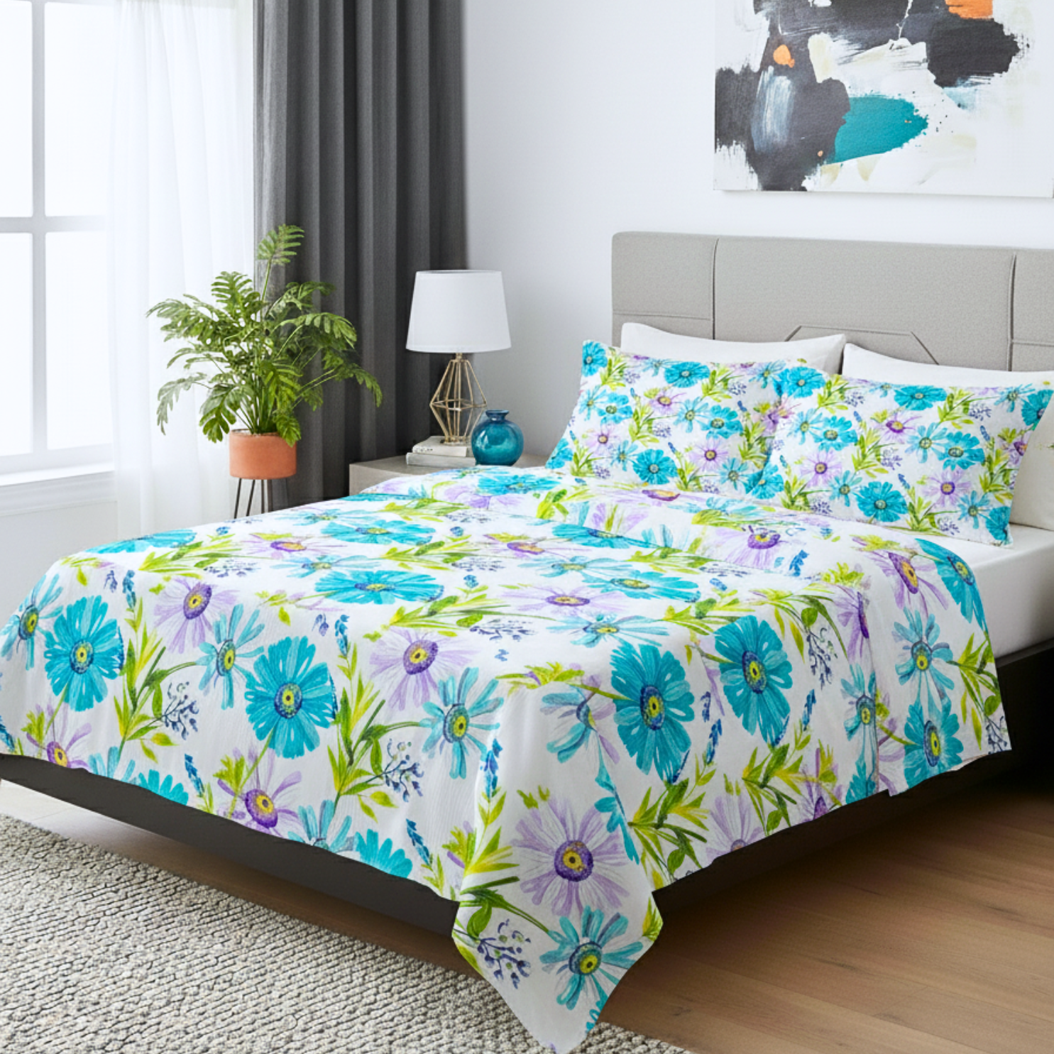 JUEGO DE SABANA PIEL DURAZNO DISEÑO