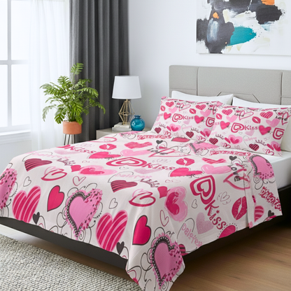 JUEGO DE SABANA PIEL DURAZNO DISEÑO