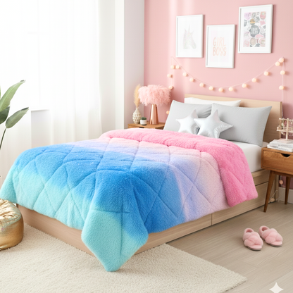 OFERTA EDREDON ACOLCHADO PELUCHE🔥