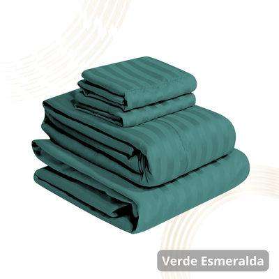 Juego de Sábana Durazno Unicolor🍃 (4 piezas)