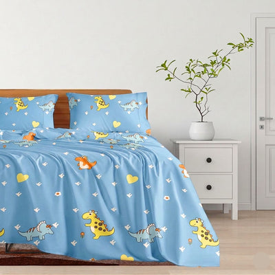 SABANA ALGODÓN PERCAL KIDS SENCILLA (100cm x 190cm ) 3x1✨