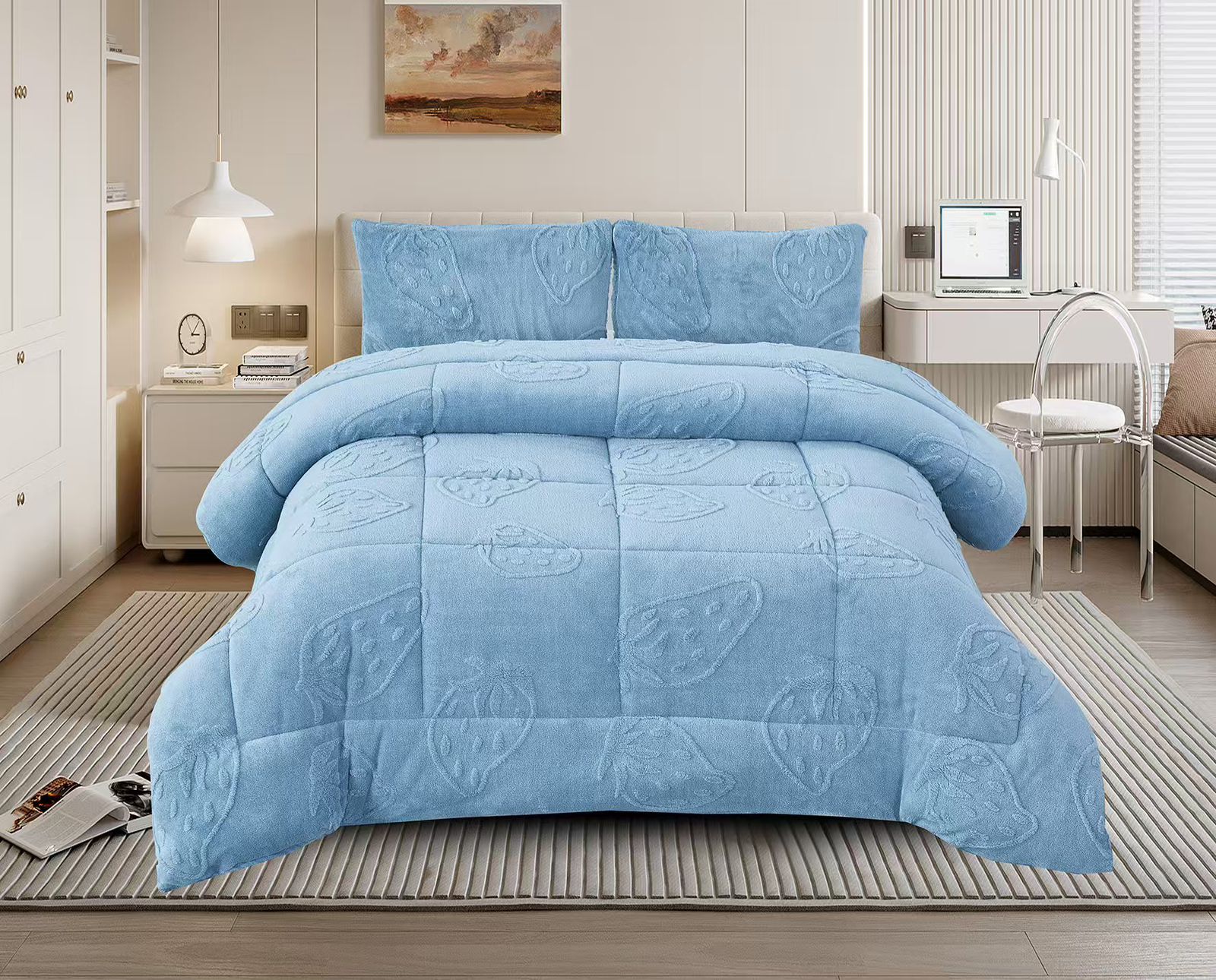 EDREDON ACOLCHADO ALASKA OVEJERO