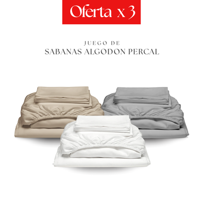 SÁBANA ALGODÓN PERCAL